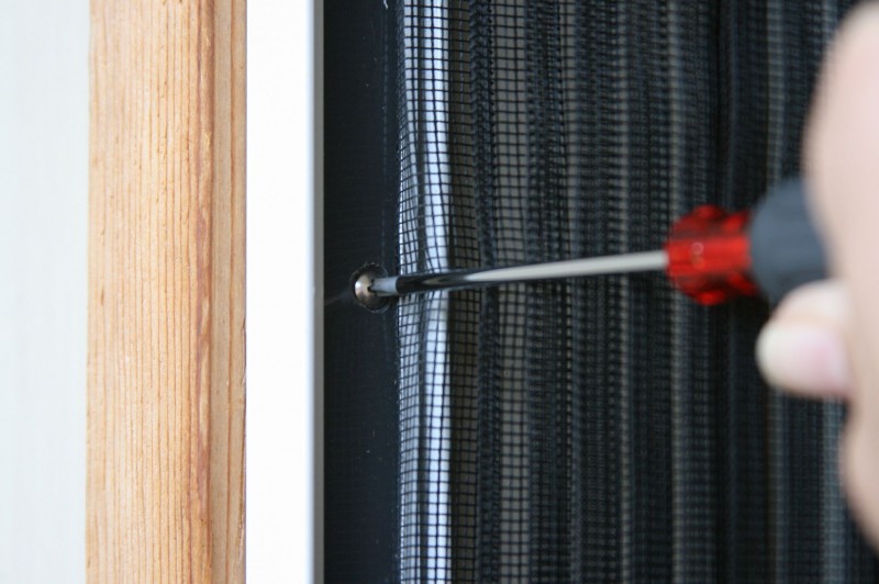 Installation Retractable Screens For Doors And Windows