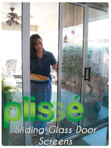 Plisse Retractable Screens for Sliding Glass Doors Gallery