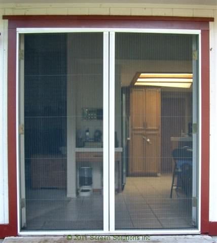 Retractable Screens For French Doors, Do French Patio Doors Have Screens