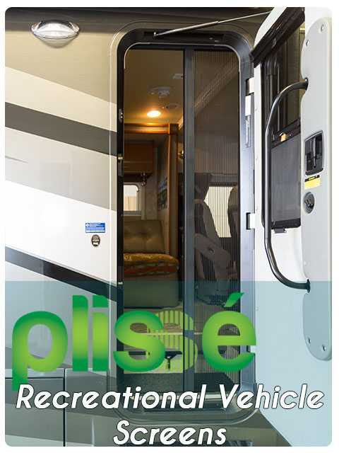 RV, Motorhome & Conversion Van Retractable Screen Door