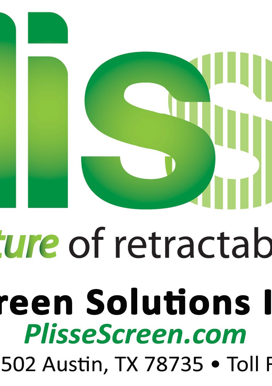 Plisse Retractable Screen Logo
