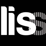 White Plisse Logo on Black