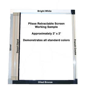 Plissé Screen Sample {Deposit} - Image 1